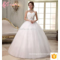 Wholesale women off shoulder sweetheart lace applique plus size ball gown wedding dress